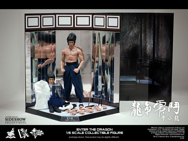 Bruce Lee Enter The Dragon 12 Figure By Hot Toys *New*  