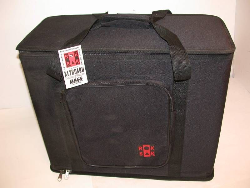 ROK SAK PRO Rack Case, 4 Space, w/ Pocket, Model JGB1600RKR  