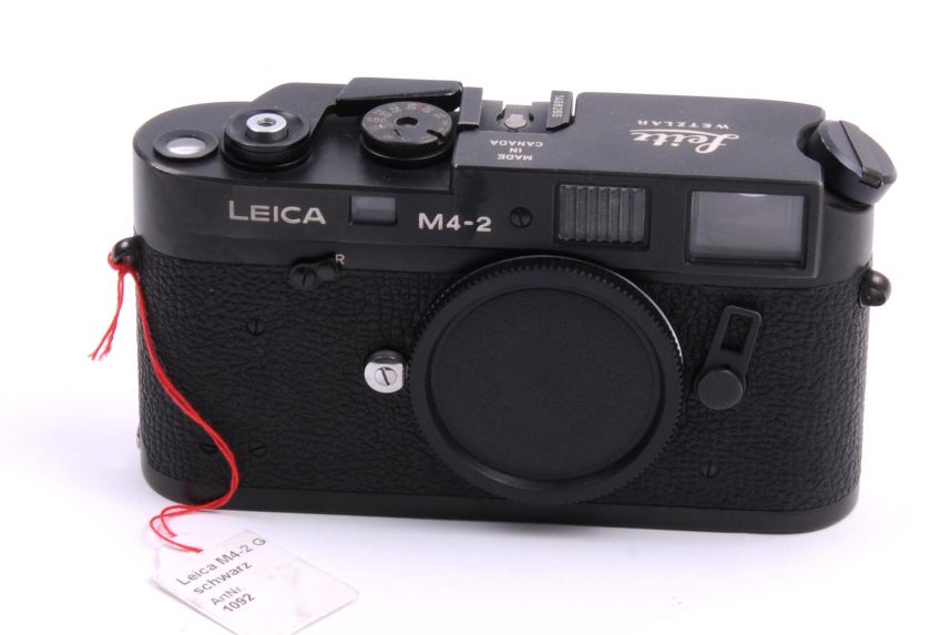 Leica M4 2 Gehäuse schwarz  