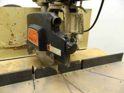 Dewalt 16 Radial Arm Saw 5HP Heavy Duty w/ Power Feed NICE  