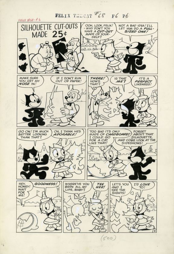 JOE ORIOLO   FELIX THE CAT #2 COMPLETE 15 PG STORY ART  