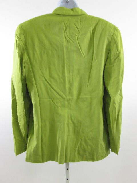 REAL CLOTHES  Green Silk Blazer Size L  