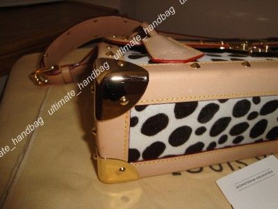 AUTH LOUIS VUITTON XL DALMATIEN DISCONTINUED NEW  