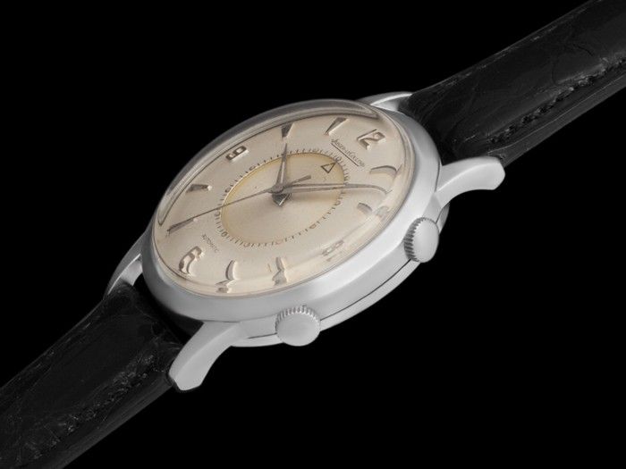 1957 JAEGER LECOULTRE MEMOVOX ALARM REVEIL   AUTOMATIC, STAINLESS 