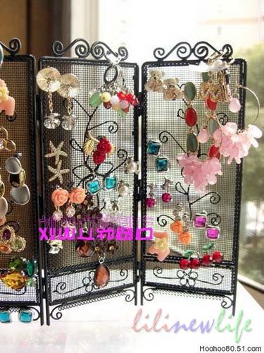 Screen Hangings Earrings Jewelry Show Holder Stand Display 2 Color J05 