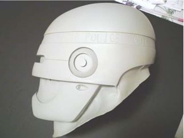 ROBOCOP   1/1   HELMET   kit   WAVE   made in JAPAN  