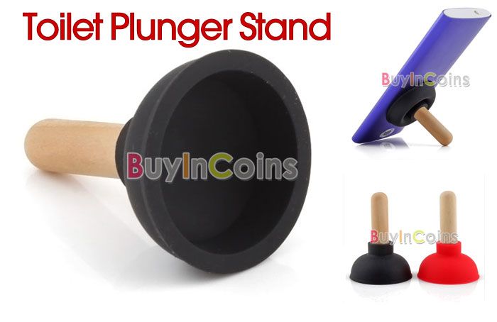 2X iPlunger Plunger Sucker Stand Cell Phone iPhone iPod  