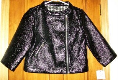 AUTHENTIC RELATIVITY FAUX LEATHER CROPPED JACKET/BLAZERBRAND NEW 