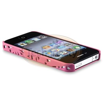   Interwove Line Hard Case Cover+PRIVACY FILTER for iPhone 4 G 4S  