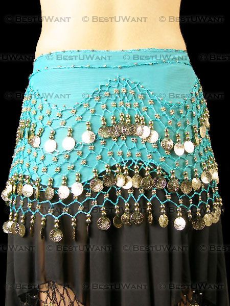 Belly Dance Tribal Hip Scarf Belt Scarf Wrap Costume  