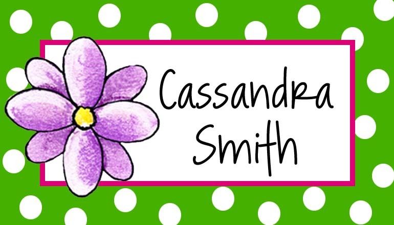 Personalized flower Luggage Bag ID Tag for Backpack  
