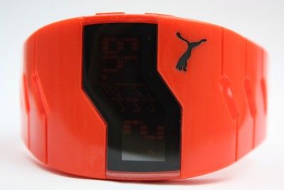 New Puma Men Active Red Chronograph Watch PU90009102  