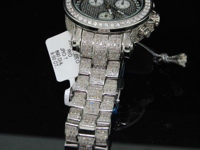 LADIES JOJO JOJINO JOE RODEO 9.5 CT RIO DIAMOND WATCH  