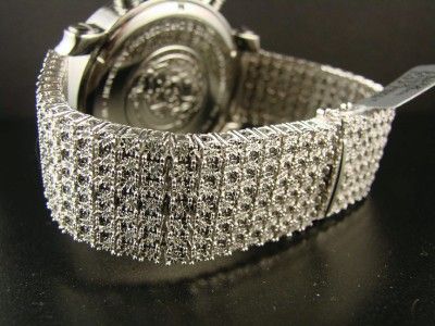 JOE RODEO JOJO AQUA MASTER KC DIAMOND WATCH BAND 7.5 CT  