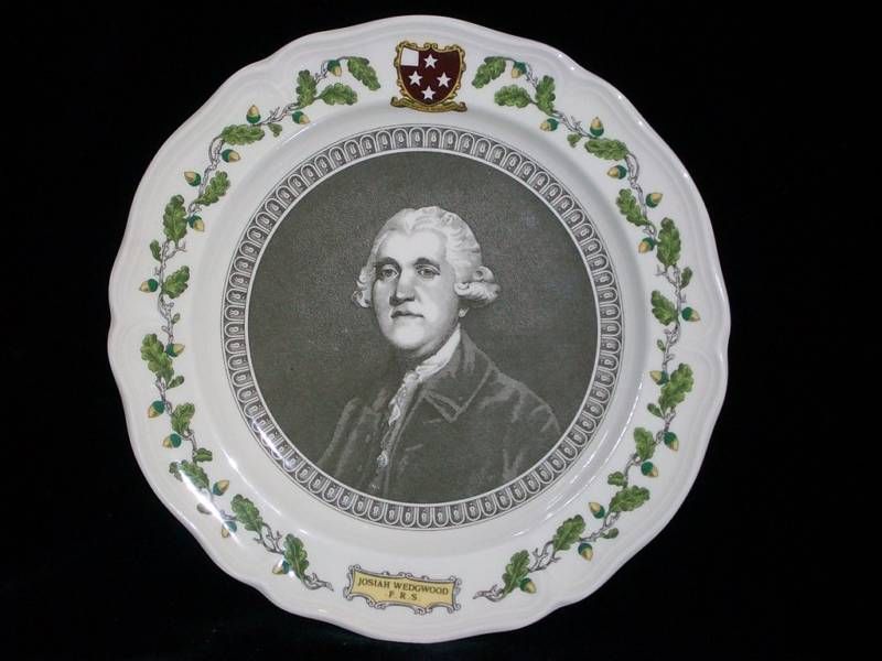 WEDGWOOD   225TH ANNIVERSARY JOSIAH WEDGWOOD   PLATE  