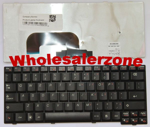 New US keyboard 25 008421 for Lenovo IdeaPad S12 black  