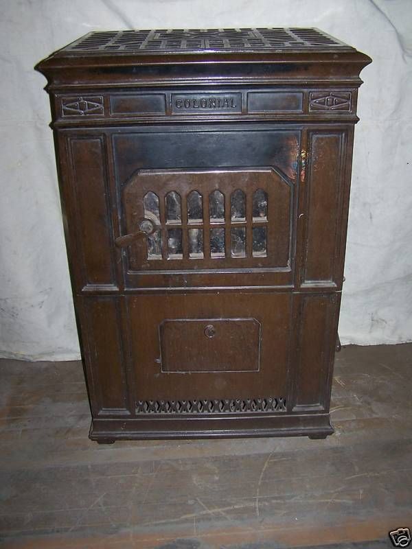 Kalamazoo Colonial Coal Stove Walnut Colored  