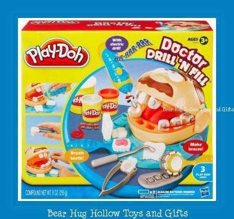 PLAY DOH Doctor Drill n Fill PlayDoh Dr Dentist Set  