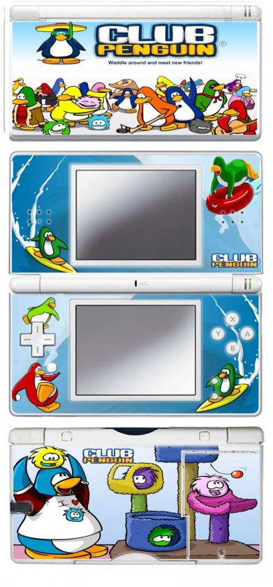 CLUB PENGUIN Vinyl Skin Sticker for Nintendo DS Lite  