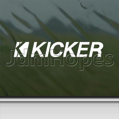 Kicker Decal Kicker Amp Car Truck Window Sticker  