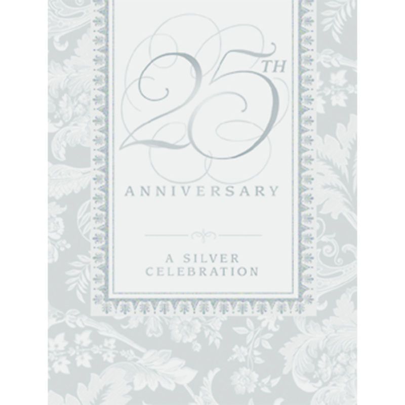 25th Wedding Anniversary INVITATIONS Silver Celebration  