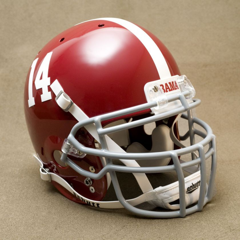 ALABAMA CRIMSON TIDE Authentic GAMEDAY Football Helmet #14  