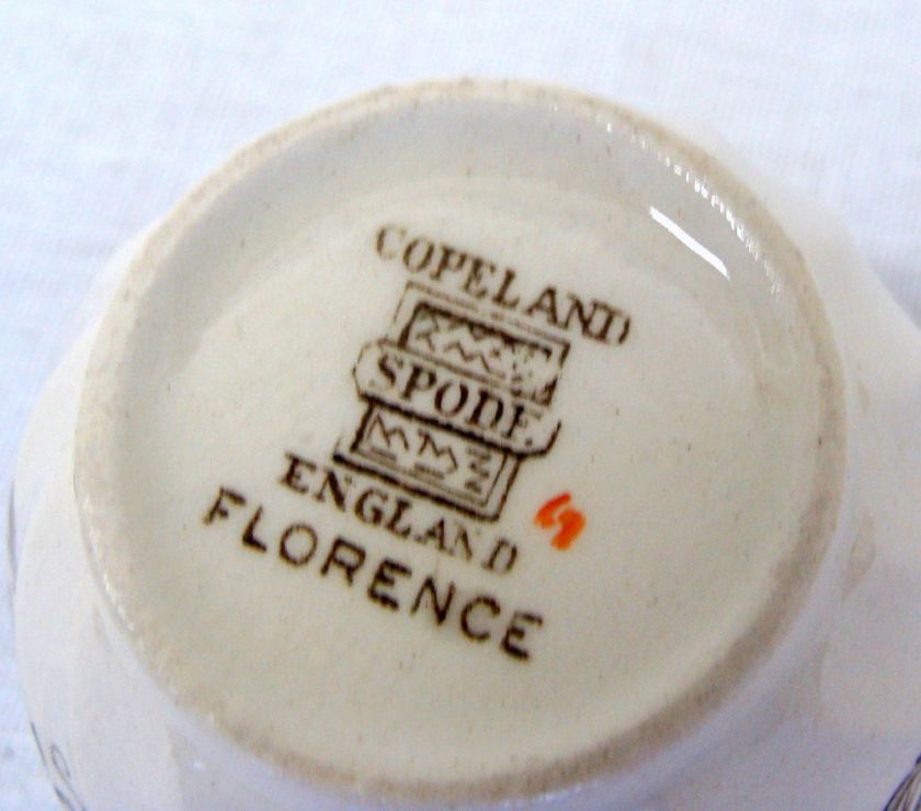 Copeland Spode Florence 10 Cups and 9 Saucers China  