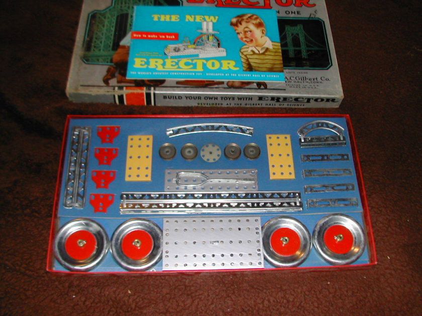 ERECTOR SET MINT IN BOX N0 2 AND 1/2  