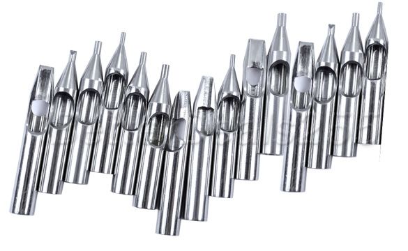 23 PCS Stainless Steel Tattoo Tips 23 Kinds Supply NEW  
