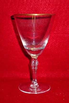 NORITAKE crystal CELESTIAL pattern WINE Glass  