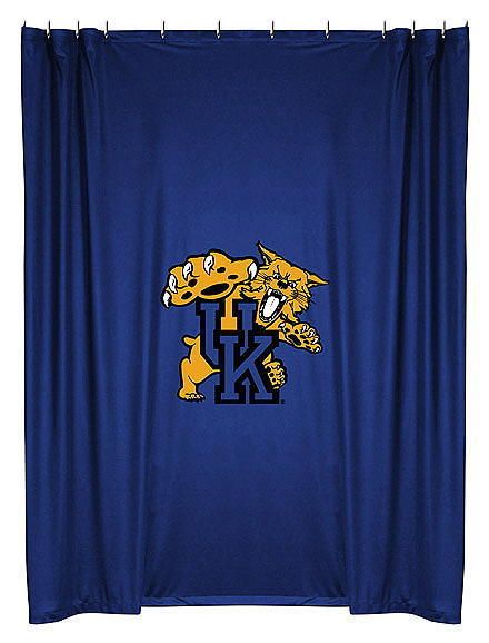 NEW Univ. of Kentucky UK Wildcats Fabric Shower Curtain  