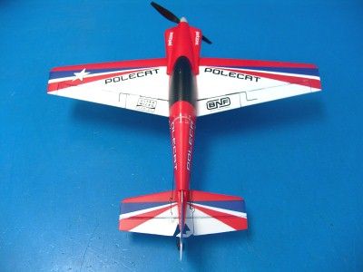   Pole Cat BNF PARTS Electric R/C RC Airplane PKZU1480 2.4GHz  