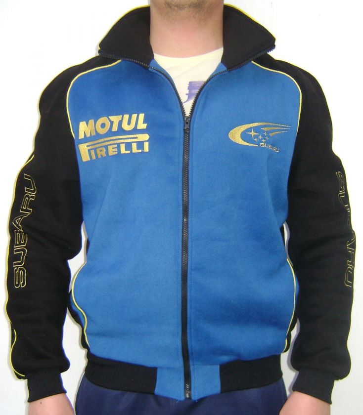 Subaru Jacket Fleece Material  