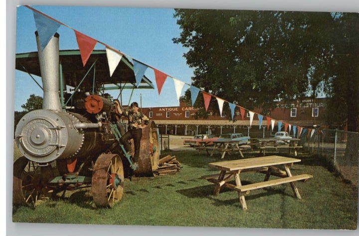 Postcard Stagecoach Stop Museum Irish Hills,Michigan/MI  