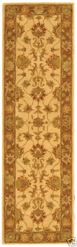 Heritage Kerman Wool Carpet Area Rug 2 3 x 8 Runner  