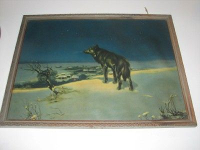   WOLF Litho VICTOR KOWALSKI Radio Picture Frame Co,Brooklyn NY  