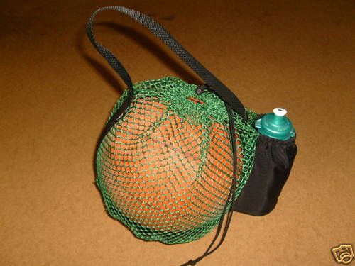 SINGLE BALL BAG Holds 22 oz. Water Bottle  