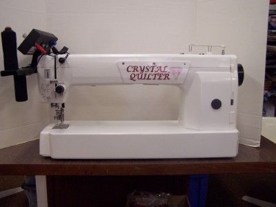 CRYSTAL QUILTER W/ SELECT A STITCH LONG ARM QUILTING MACHINE  