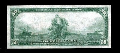 1914 $50.00 FRN  Atlanta  district  Highhgraded  FR#1046  UNRESERVED 