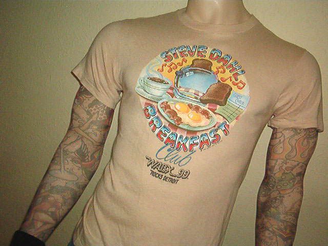 vtg STEVE DAHL SHIRT Detroit Chicago Disco Demolition  