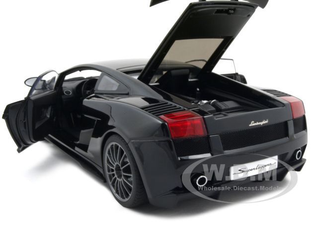 LAMBORGHINI GALLARDO SUPERLEGGERA 118 BLACK AUTOART  