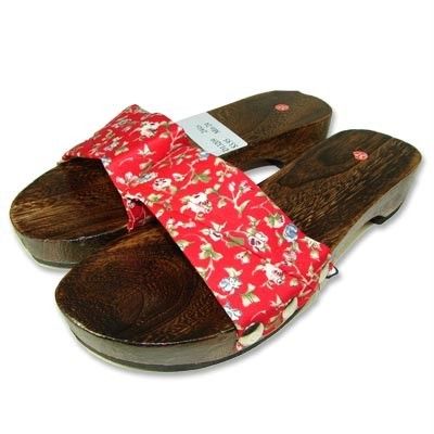 Japanese Women Geta Kimono Sandal US 9.5 Euro 41 #209R  