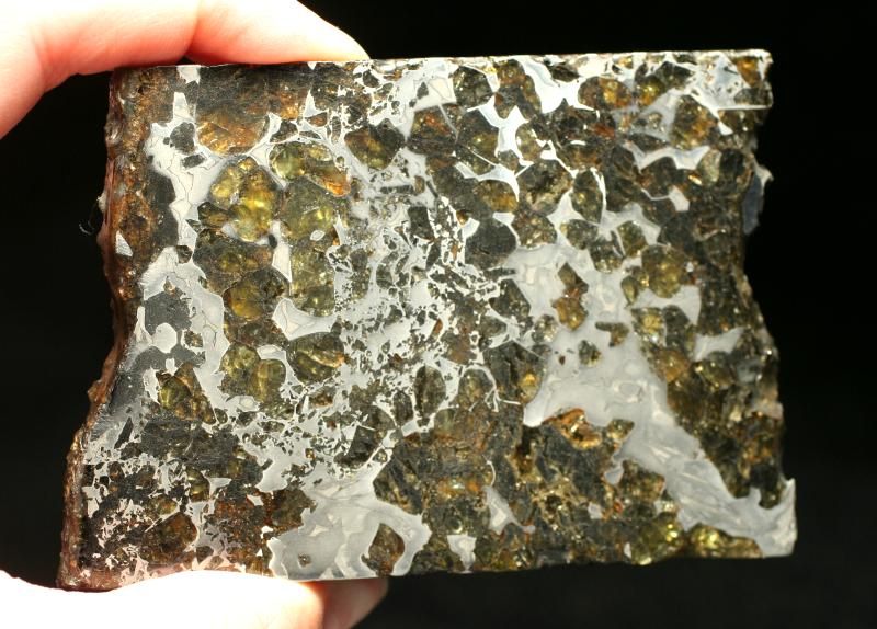 RICH PALLASITE & MESOSIDERITE METEORITE SEYMCHAN 114g  