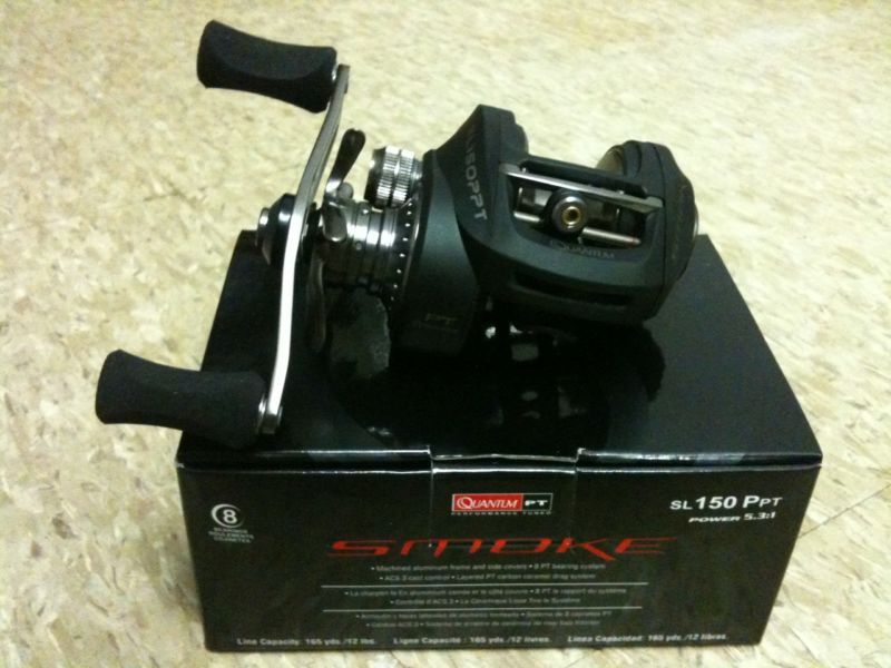 NEW QUANTUM SMOKE PT REEL SL150PPT NIB  