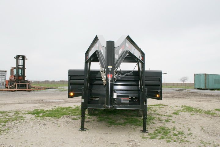 New 14 x 96 Gooseneck Hydraulic Dump Trailer with 7K Axles  