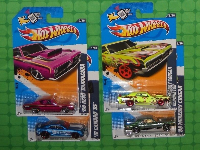 2012 Hot Wheels Kmart Day 2/11/12 Exclusive Colors  