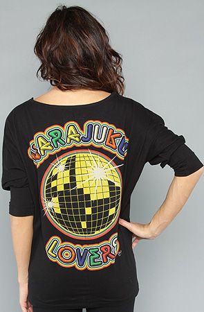 NEW HARAJUKU Cute LOVERS ROLLER DISCO T Shirt XS S M L  