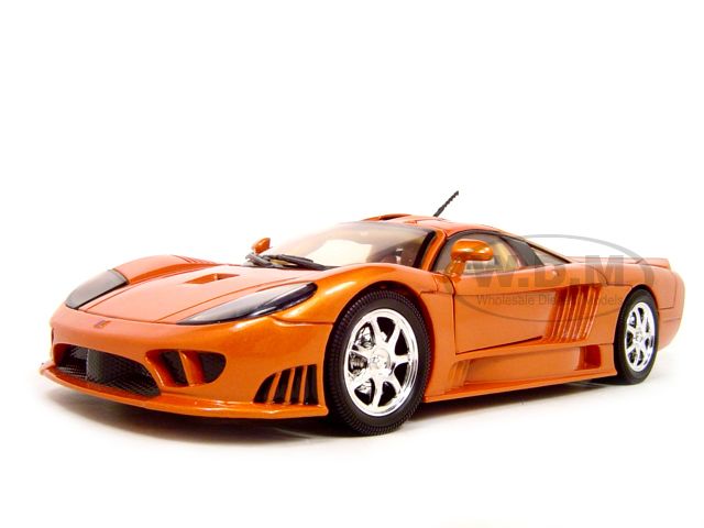 SALEEN S7 ORANGE 118 DIECAST MODEL  