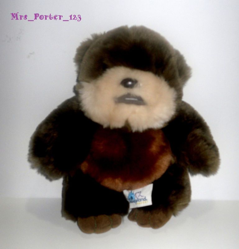 EUC Ewok plush Disney from Star Wars  