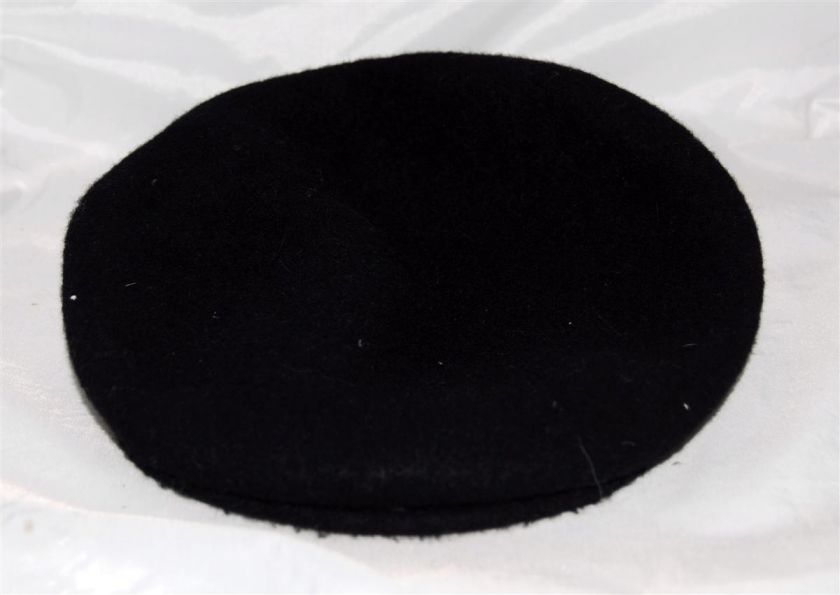 Harley Davidson English Black Beret Wool Hat NEW w/ Tag  